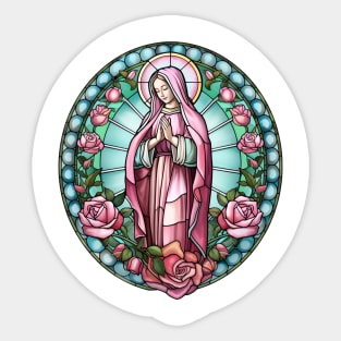 La Virgen de Guadalupe Nuestra Senora Sticker